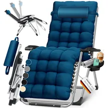 Kesser Sonnenliege 200 x 70 x 30 cm Blau