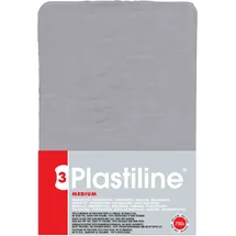 plastiline 750g Härtegrad 3 (medium) Hellgrau