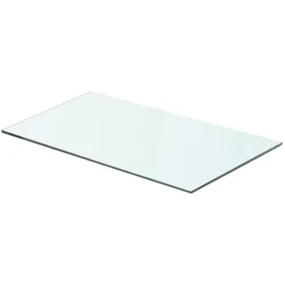 Ailgely Glasboden Glasscheibe Glasplatte, Glasregal Glasablage Wandregal Glas Bad-Regal Glas Badezimmer Regal Badablage Ablageregal für Glasregal Transparent 60 cm x 30 cm