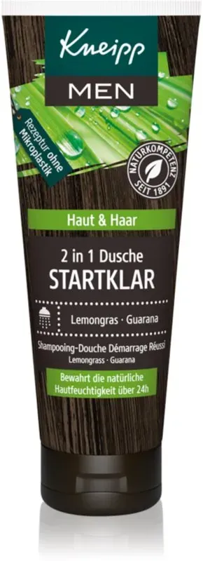 Kneipp Men Ready To Go Shampoo & Duschgel 2 in 1 für Herren 75 ml