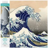 Diamond Dotz 2592467 - Diamond Painting "Die große Welle vor Kanagawa"