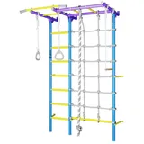 JEFlex Sprossenwand Sprossenwand ClimbMaxx M4 blau|gelb|lila