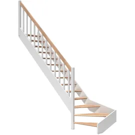 DOLLE Raumspartreppe Paris 318 cm Holz Weiß