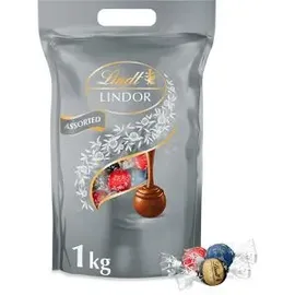 Lindt Lindor Kugeln Silber Mischung 1 kg