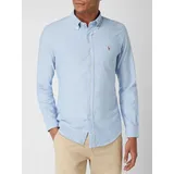 Ralph Lauren Polo Ralph Lauren Slim Fit Freizeithemd aus Oxford in blau Größe M, Artikelnr.