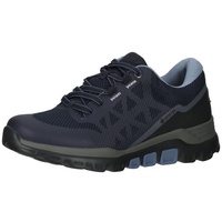 GABOR Sneaker Lederimitat/Textil Sneaker blau|schwarz 37,5