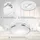 B.K.Licht Deckenleuchte Sternenlampe Sternenhimmel Licht 15W 1500lm, LED neutralweiß, chromfarbig