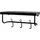 Haku-Möbel Wandgarderobe Breda 21527 Schwarz