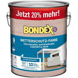 Bondex Wetterschutz-Farbe Achatgrau 3 L