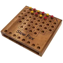 Rombol Slow Fox (Hartmut Kommerell, Deutschland, 2014) Holzspiel, Taktikspiel und Strategiespiel für 2 Personen