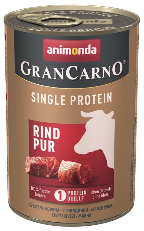 Animonda GranCarno Adult Rind pur 400g (Menge: 6 je Bestelleinheit)