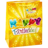 TSI Geschenktüten Geburtstag Serie 1 Motiv 18,0 x 23,0 cm, 3 St.