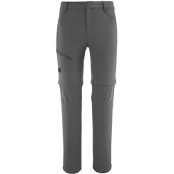 Millet Wanderhose Trekker STR Zip Off-Hose (stretch, schnell trocknend, Hosenbeine abtrennbar) grau Herren