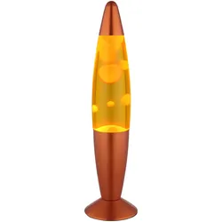 Lavaleuchte LED BUBBLE orange - orange - DH 8.80x34 cm