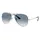 Ray-Ban Aviator Large Metal RB3025 003/3F 58-14 polished silver/light blue