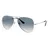 Large Metal RB3025 003/3F 58-14 polished silver/light blue