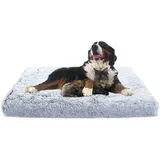 ADUODAO Hundebox-Matratze mit abnehmbarem Bezug, großes Anti-Angst-Hundebett, Welpenbett, waschbar, orthopädisches Hunde-Sofa-Kissen für große, mittelgroße und kleine Haustiere (75 x 50 x 7 cm