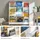 SoBuy Kinderregal KMB32 80 x 88 x 30 cm Kiefer weiß