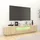 vidaXL TV-Schrank mit LED-Leuchten 180x35x40 cm Braun Holz