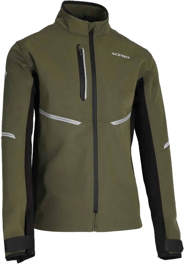 Acerbis X-Duro WP Motocross Jacke, grün, Größe 2XL für Männer