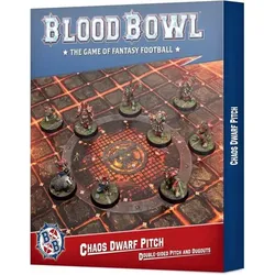 Brettspiel - Blood Bowl Addon Chaos Dwarf Pitch