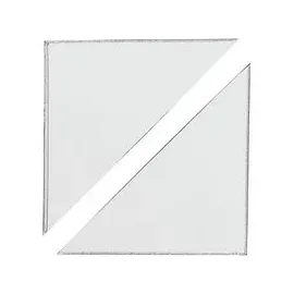 Durable Dreiecktaschen selbstklebend 7,5 cm Transparent 100 St.