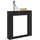 vidaXL Kaminumrandung 100 x 20 x 100 cm Schwarz