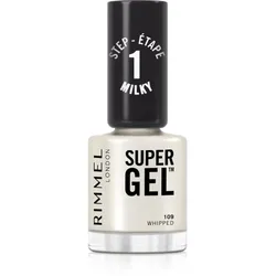 Rimmel Super Gel Gel-Lack für Fingernägel - keine UV/LED Lampe erforderlich Farbton 109 Whipped 12 ml