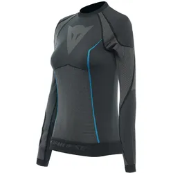 Dainese Dry LS Lady Funktionsshirt schwarz / blau M