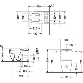 Duravit ME by Starck (2170090000)