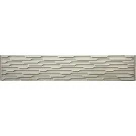 Beckers Betonzaun Betonzaunplatte Standard Murano 200 x 38,5 cm grau