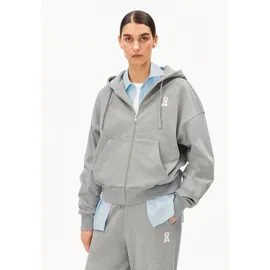 ARMEDANGELS ICONIC Å RIXAMAA SWEATJACKE | 100% Bio-Baumwolle - grau (L)