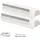Sichler Haushaltsgeräte automatische Heizkörper-Akku-Ventilatoren 2er-Set 3-stufig 41cm USB