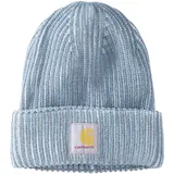 Carhartt Gerippte Beanie mit Bündchen 105560 - thundercloud - one size