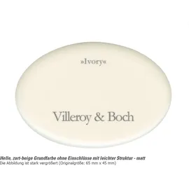 Villeroy & Boch Spülstein Einzelbecken ivory + Excenterbetätigung