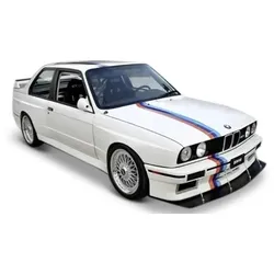 Bburago 1:24 BMW M3 E30 '88, weiss