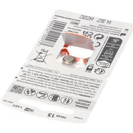 Rayovac PR48 Knopfzelle 310 mAh 8 St.