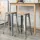 Möbel Kraft Barhocker 4er-Set ¦ grau ¦ Maße (cm): B: 43 H: 75