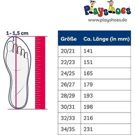 Playshoes Gummistiefel Eulen Türkis 21