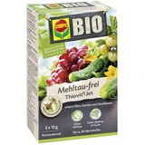 Compo BIO Mehltau-frei Thiovit-Jet, Kontaktfungizid gegen Echten Mehltau an Obst, Gemüse und Zierpflanzen, 75 g