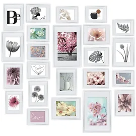 bomoe Bilderrahmen Kunststoff Weiß