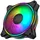Cooler Master MF120 HALO 3in1 - Gehäuselüfter - 120 mm 1 x), PC Lüfter, Schwarz mit RGB LED - 30 dBA