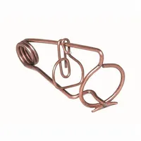 Deufa Drahtfalle Bayrische Form aus verkupfert.Eisendraht