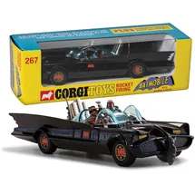 CORGI RT26701 - Batmobil mit Batman und Robin schwarz