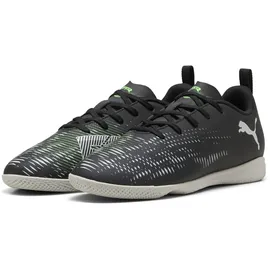 Puma Future 8 Play It Low IN Kinder Puma Black/Puma Silver/Fluo Green 28