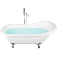 Beliani Cayman freistehende Badewanne 153 x 77 cm (144 l)