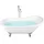 Beliani Cayman freistehende Badewanne 153 x 77 cm (144 l)