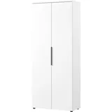 bümö Space Aktenschrank 81 x 40 x 197 cm Weiß
