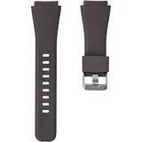 system-s Armband flexibel aus Silikon 22mm für Samsung Gear S3 Smartwatch in Braun