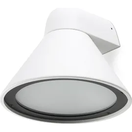 faro BARCELONA Außenwandleuchte Aluminium, Glas, Metall IP65 E27 weiß